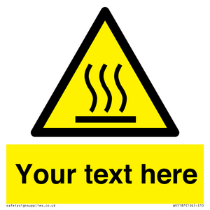 Custom Hot Surface Sign